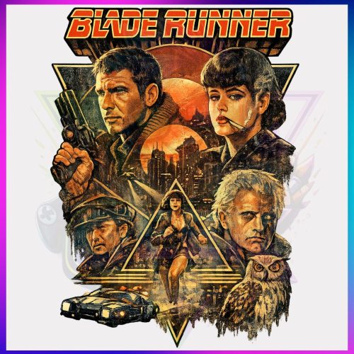 Blade Runner - Vintage Sci-Fi Design