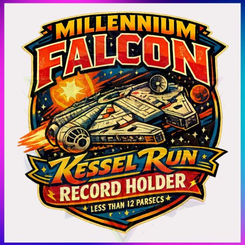 STAR WARS KESSEL RUN LOGO & PATCH
