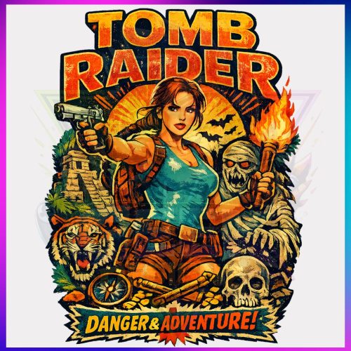 Tomb Raider Vintage Danger and Adventure