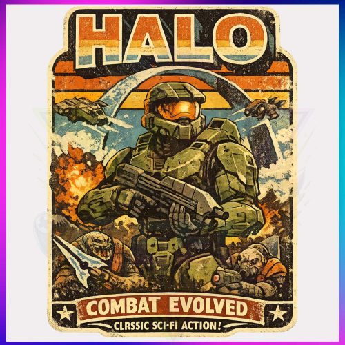 HALO  - COMBAT EVOLVED POSTER